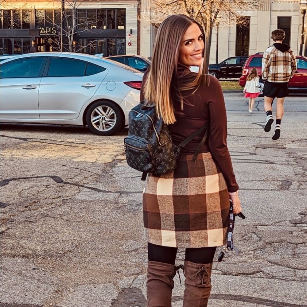 Plaid Skirt